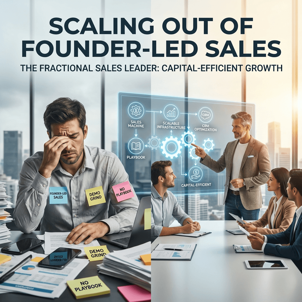 What a Fractional Sales Leader Does: Stop Paying for Advice, Start Getting Execution